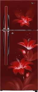 LG 284 L Frost Free Double Door 2 Star (2020) Convertible Refrigerator(Ruby Glow, GL-T302RRGU)
