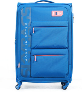 SKYBAGS 4W expandable Trolley 82 cm Sky Blue Expandable Check in
