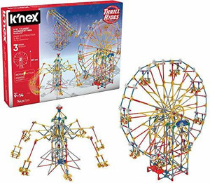 Knex Thrill Rides 3 in 1 Classic Amusement Park Building Set