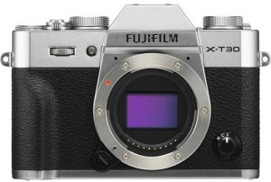fujifilm x-t30 body only silver mirrorless camera body only(silver)