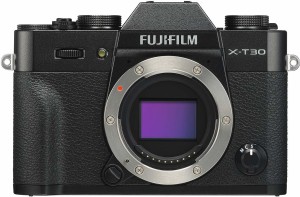fujifilm x-t30 body only black mirrorless camera body only(black)