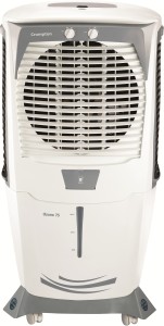 crompton acgc-dac751 desert air cooler(white, grey, 75 litres) Ozone 75