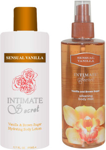 Intimate secret hotsell body mist