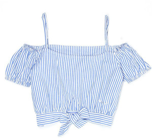 Pepe Jeans Girls Cotton Blend Crop Top Price in India Buy Pepe
