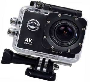 berrin 4k camera camera wifi waterproof underwater diving go sport camera outdoor sports and action camera(black, 16 mp)