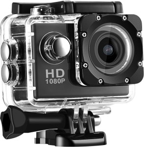 rhonnium hd 1080p wifi-type-043 ™ wi-fi hd 1080p waterproof outoor sports and action camera(blue, 12 mp)