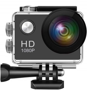 rhonnium hd 1080p wifi-type-037 ™ wifi wireless waterproof outdoor sports and action camera(black, 12 mp)