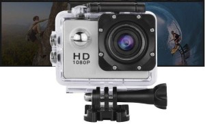rhonnium hd 1080p wifi-type-014 ® w9 wifi 12mp 170 degree 1080p sports and action camera(blue, 12 mp)