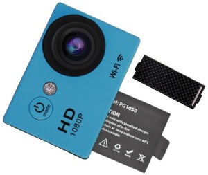rhonnium 4k ultra hd-type-018 ™ ultra hd 4k wifi waterproof camera 12mp sports and action camera(black, 16 mp)