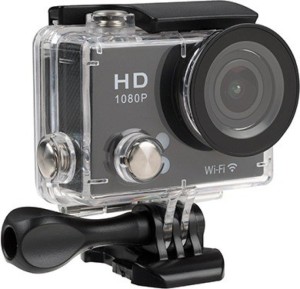 rhonnium hd 1080p wifi-type-038 ® wireless waterproof outdoor under water sports and action camera(black, 12 mp)