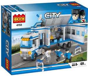 COGO City Construction Blocks Set Game for kids Model No. 4153