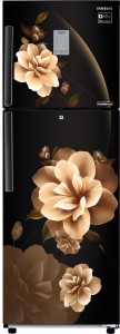 Samsung 253 L Frost Free Double Door 3 Star (2019) Convertible Refrigerator(Camellia Black, RT28R3923CB/HL)