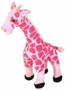 Pink giraffe deals teddy