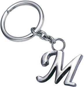 M letter keychain clearance
