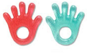 Hand sales shaped teether