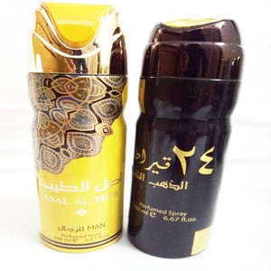 Lattafa ASAL AL TEEB AND 24 CARAT PURE GOLD Deodorant Spray For