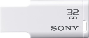 Sony Micro Vault Tiny 32 GB Pen Drive(White)