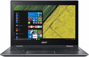 Acer Spin Core i5 8th Gen - (8 GB/256 GB SSD/Windows 10 Home) SP513-52N Laptop(13.3 inch, Steel Grey)