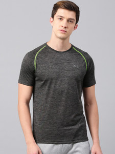 HRX by Hrithik Roshan Self Design Men Round Neck Grey T Shirt Buy HRX by Hrithik Roshan Self Design Men Round Neck Grey T Shirt Online at Best Prices in India Flipkart