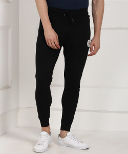 Converse Solid Men Black Track Pants Buy Converse Solid Men