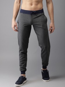 Here And Now Grey Track Pants - Buy Here And Now Grey Track Pants online in  India