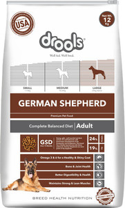 Drools dog food for german shepherd puppy store