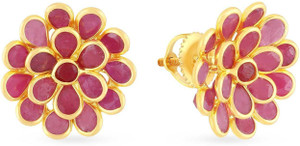 Ruby sales earrings malabar