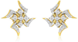 Swastik outlet gold earrings
