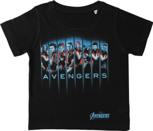 Flipkart Marvel Avengers Boys Printed Polycotton T Shirt