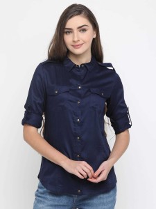 Denim shirts for womens 2024 flipkart