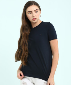 Tommy hilfiger allie crew neck hot sale tee