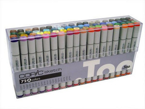COPiC Sketch Marker Set 72 A Sketch Flipkart