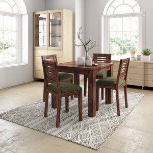 WAITROSE Solid Wood 4 Seater Dining Table Price in India Buy