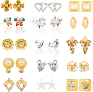 Gold earrings designs cheap for childrens