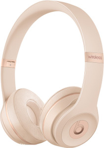 Beats solo 3 grey and gold store