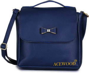 Musrat blue sling bag sales