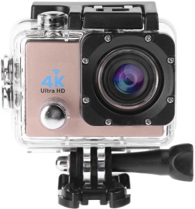 berrin 4k action camera with good quality sports and action camera(gold, 16 mp)