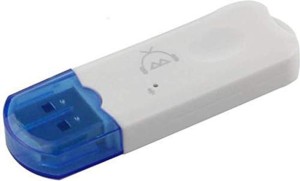 DN VERSATILE USB DONGAL Car Bluetooth USB Adapter(White)