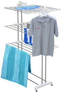 AMAZE ACTIONWARE Steel Floor Cloth Dryer Stand SVK101 Price in