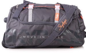 Skybags duffle trolley best sale
