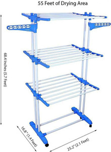 KUMAKA Steel Floor Cloth Dryer Stand KUK001 Price in India Buy KUMAKA Steel Floor Cloth Dryer Stand KUK001 online at Flipkart