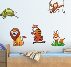 Animal wall clearance stickers