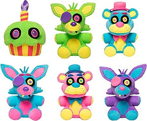 Fnaf blacklight deals action figures
