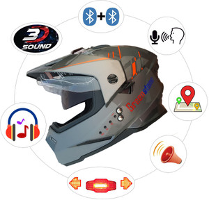 Smart helmet hot sale with indicator