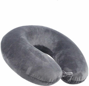 PEony u shaped pillow for travel Neck Pillow grey Price in India Flipkart