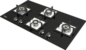 Hindware Laura 4B 76 CM Glass Stainless Steel Automatic Gas Stove Price in India Buy Hindware Laura 4B 76 CM Glass Stainless Steel Automatic Gas Stove online at Flipkart