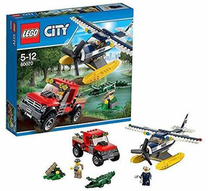 Lego police water plane store