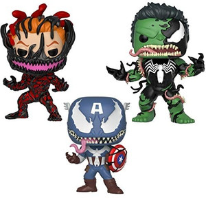 Funko Captain America Venom Hulk Carnage Cletus Kasady Toy