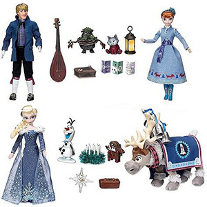 Olaf's frozen adventure doll set 2025