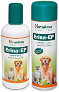 HIMALAYA Tick and Flea Control Powder 150g and Erina EP
